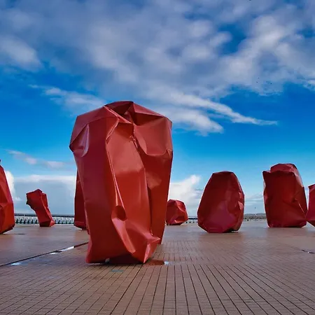 Moderne Aan Zee Ostenda